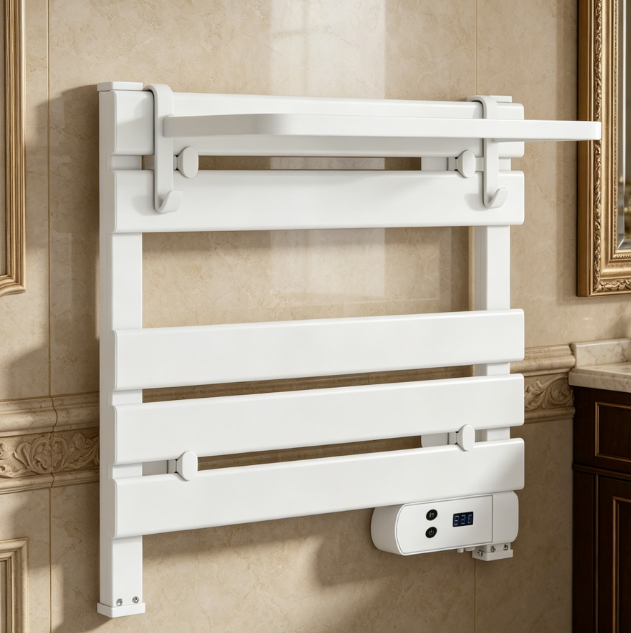 Electric Towel Warmer — Wall-Mounted & Freestanding (Dual-Use), Constant Temperature - Image 2