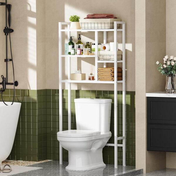 3-Tier Over-The-Toilet Bathroom Storage Rack